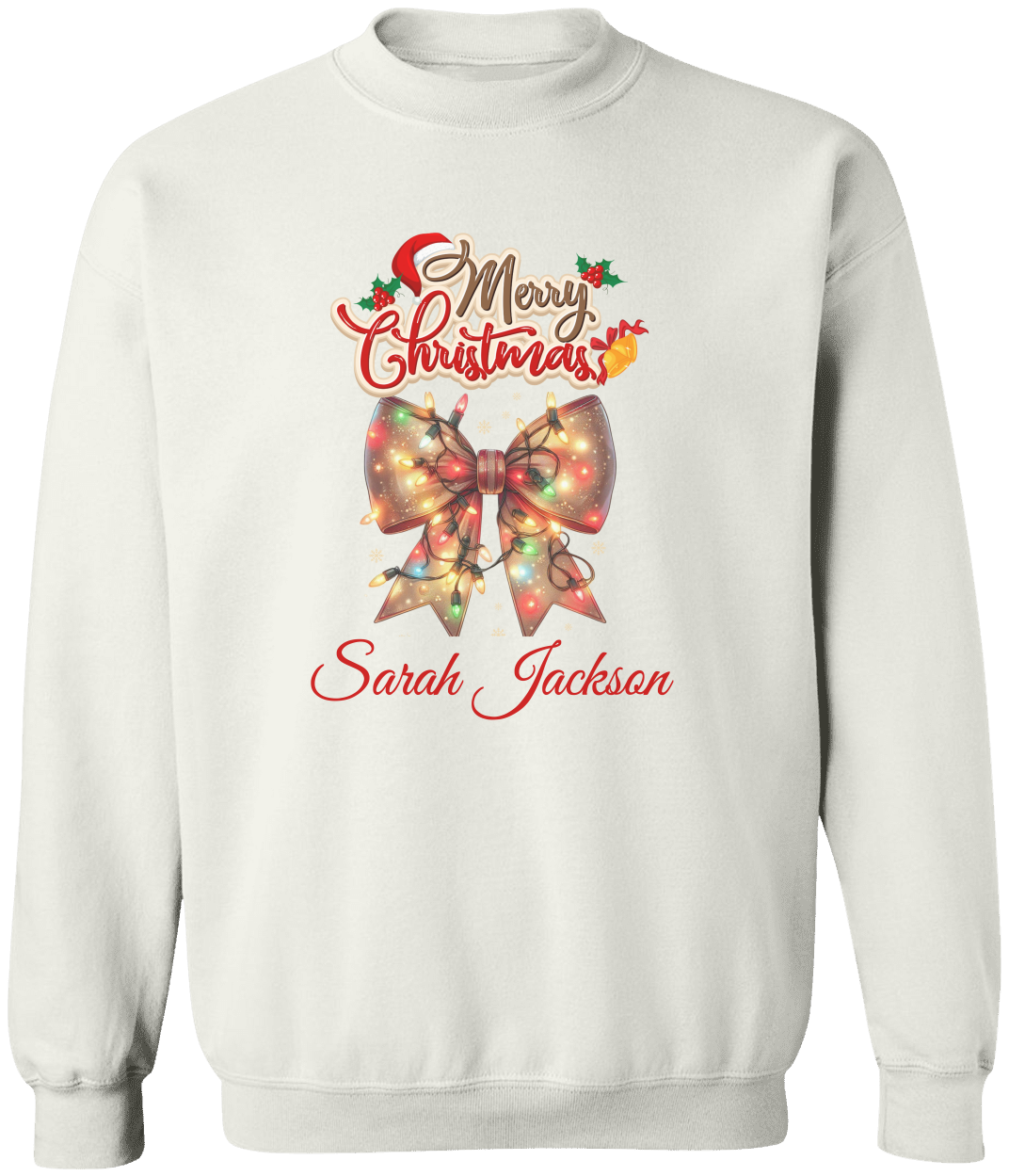 Personalize Christmas Sweatshirt, Hoodie, T-Shirt