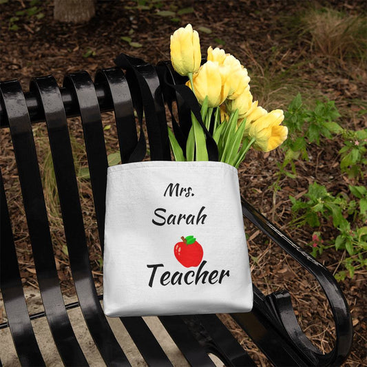 Teacher Personalized Tote Bag