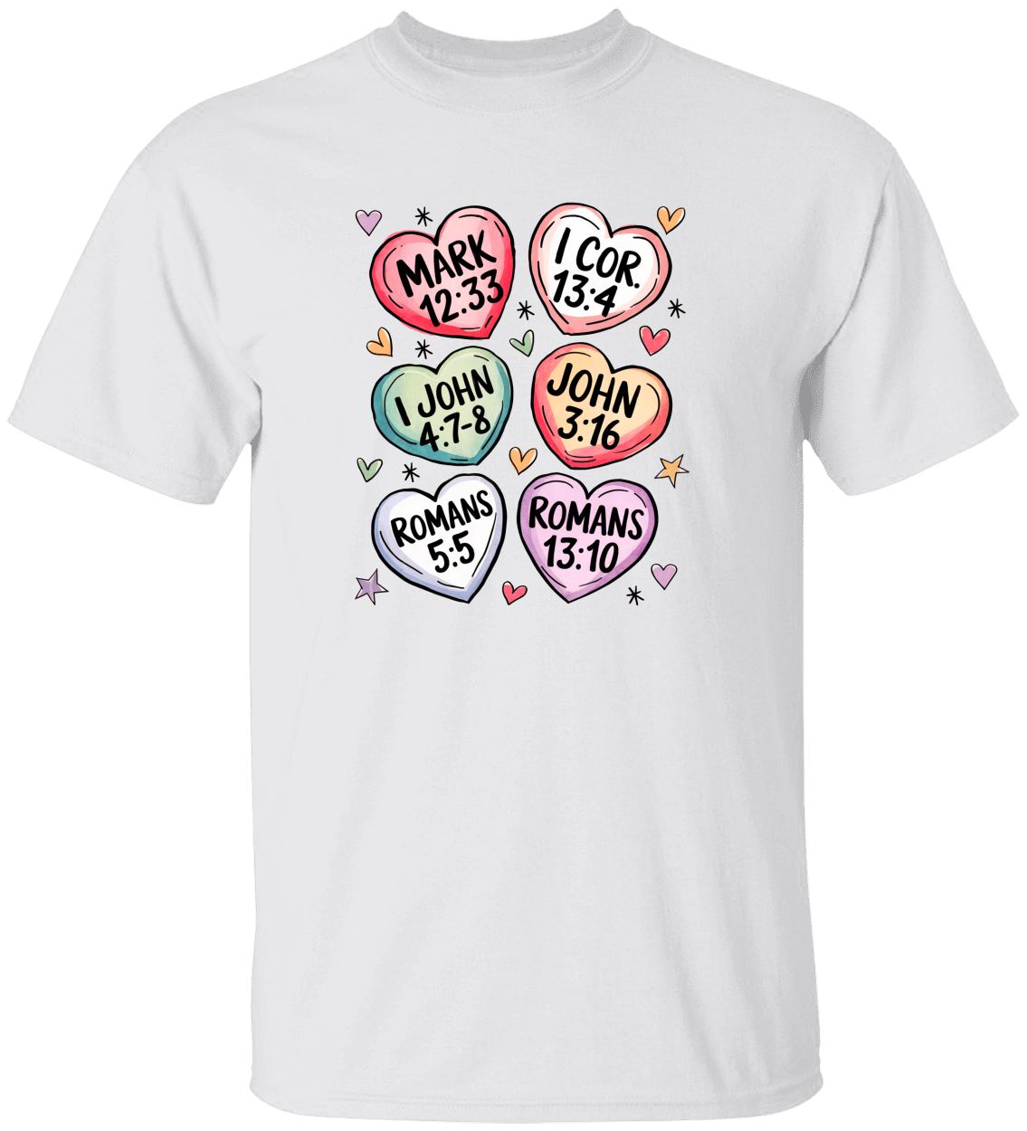 2025 Valentine Scripture Unisex T-Shirt