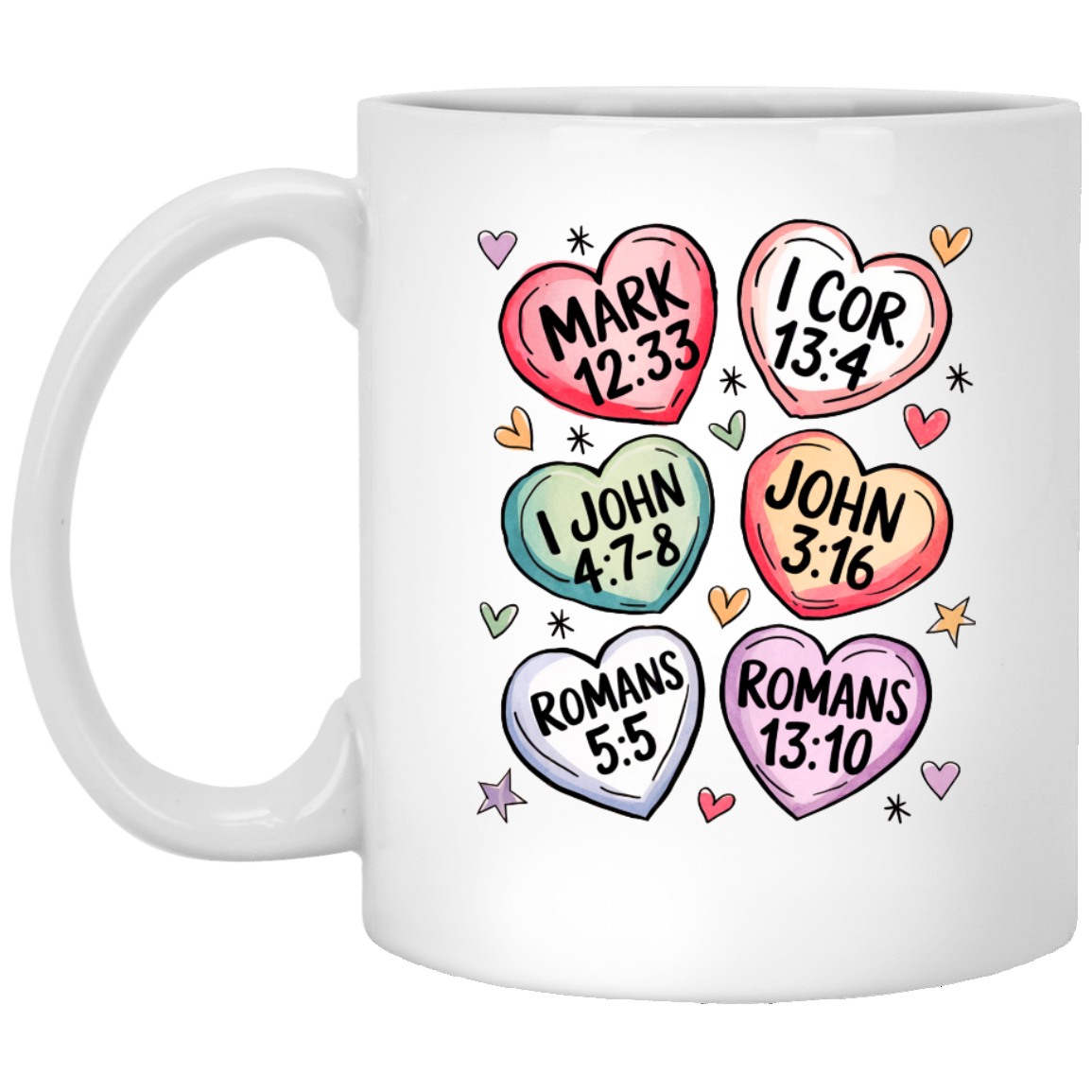 Valentine 2025 Scripture Mug 11oz & 15oz