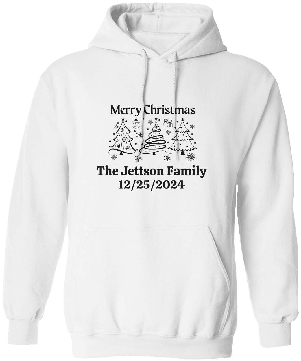 Personalize Christmas Hooded & Sweatshirt