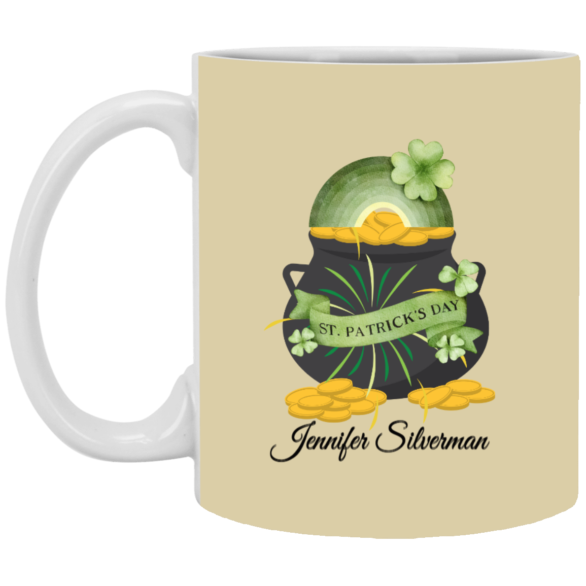 Personalized St. Patrick's Day 11oz & 15oz Mug