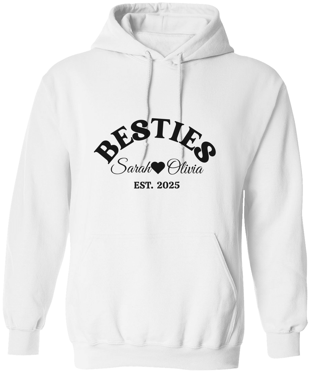 Besties Personalized Sweatshirt