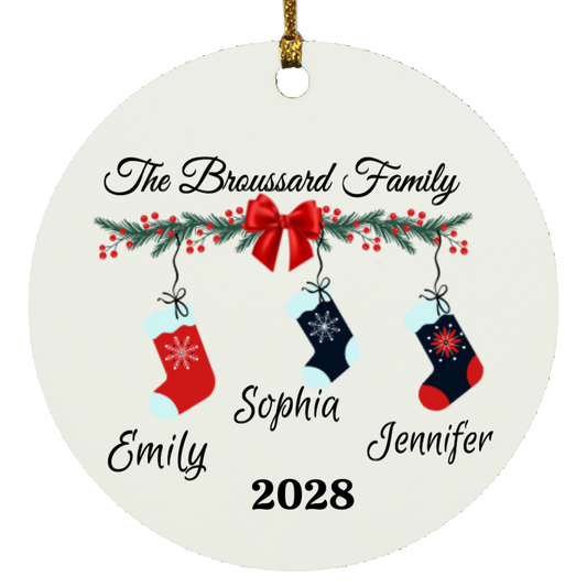 Personalized Christmas Ornament