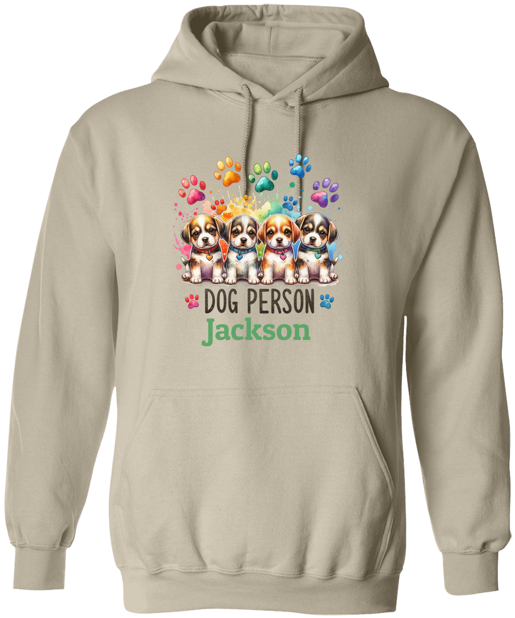 Personalized Dog Person Hoodie