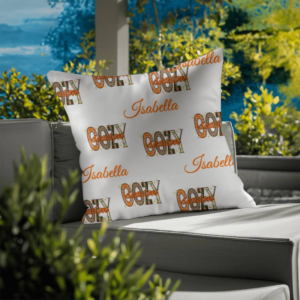 Personalized Cozy Classic Pillow Cover with Insert