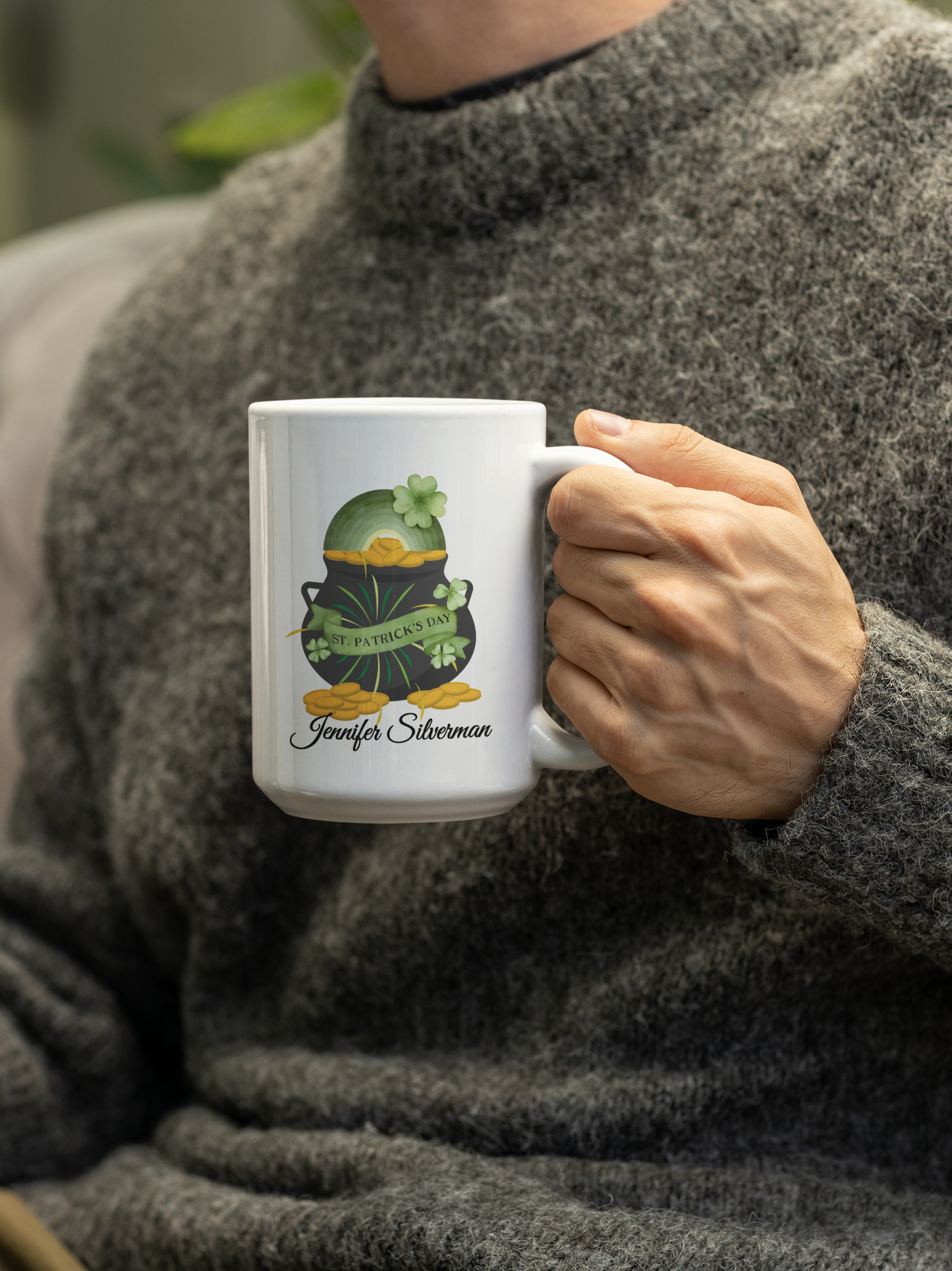 Personalized St. Patrick's Day 11oz & 15oz Mug