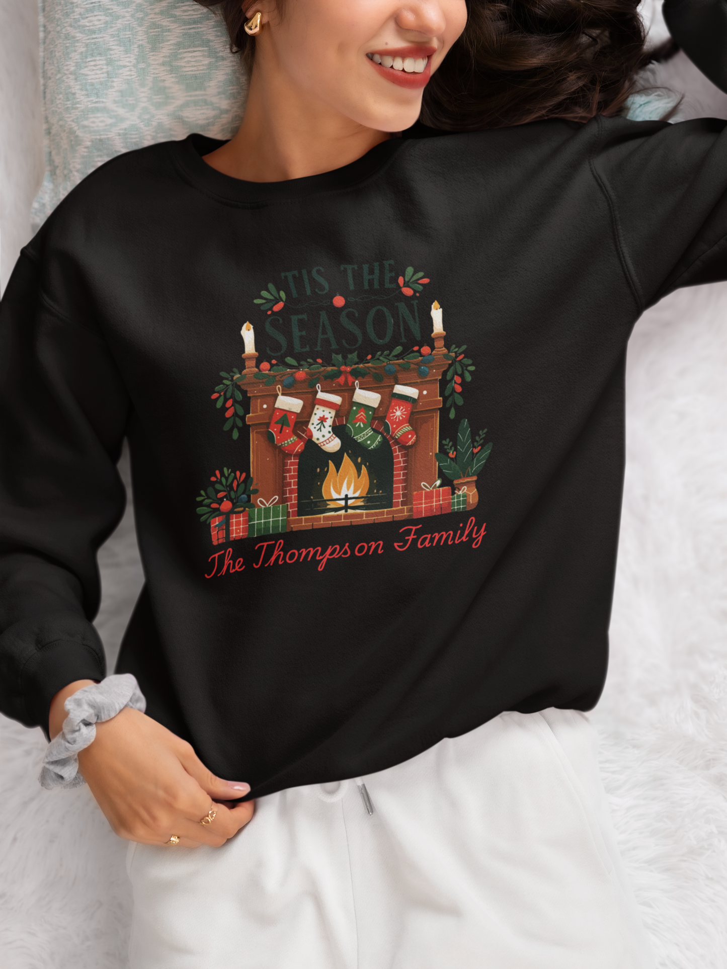 Personalize Christmas Family -Shirts, Hoodies, and Sweatshirts