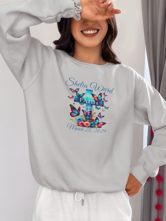 Personalized Faith Hoodie, Sweatshirt & T-Shirt