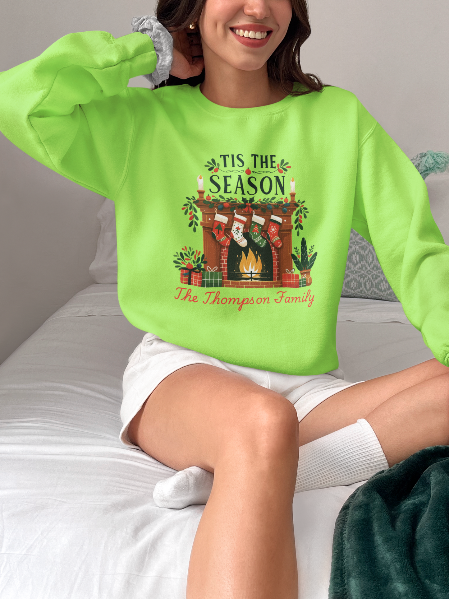 Personalized Christmas Youth Hooded, Sweatshirt,Tee