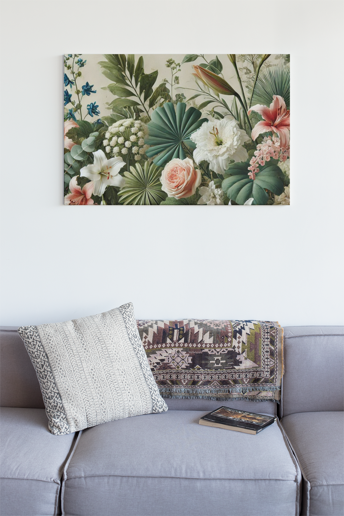 Floral and Botanical Canvas Collection