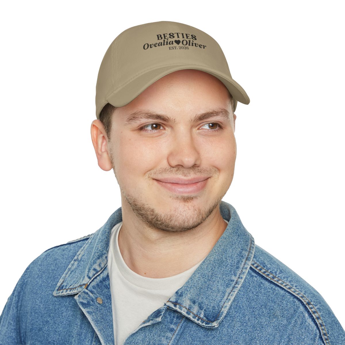 Personalize Besties Low Profile Baseball Cap