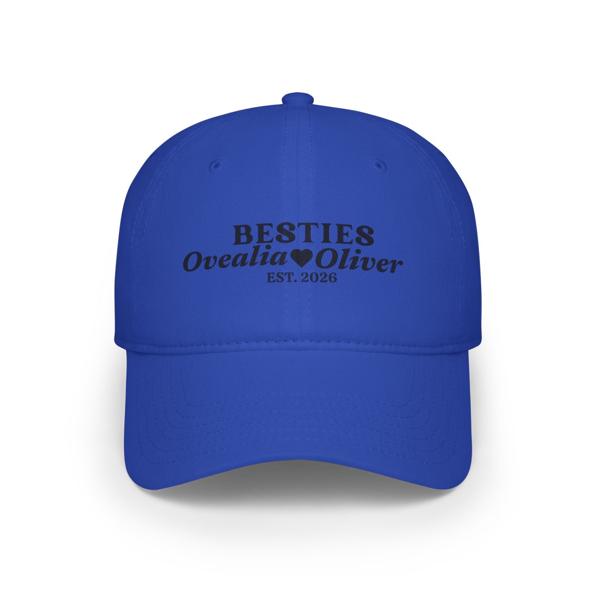 Personalize Besties Low Profile Baseball Cap