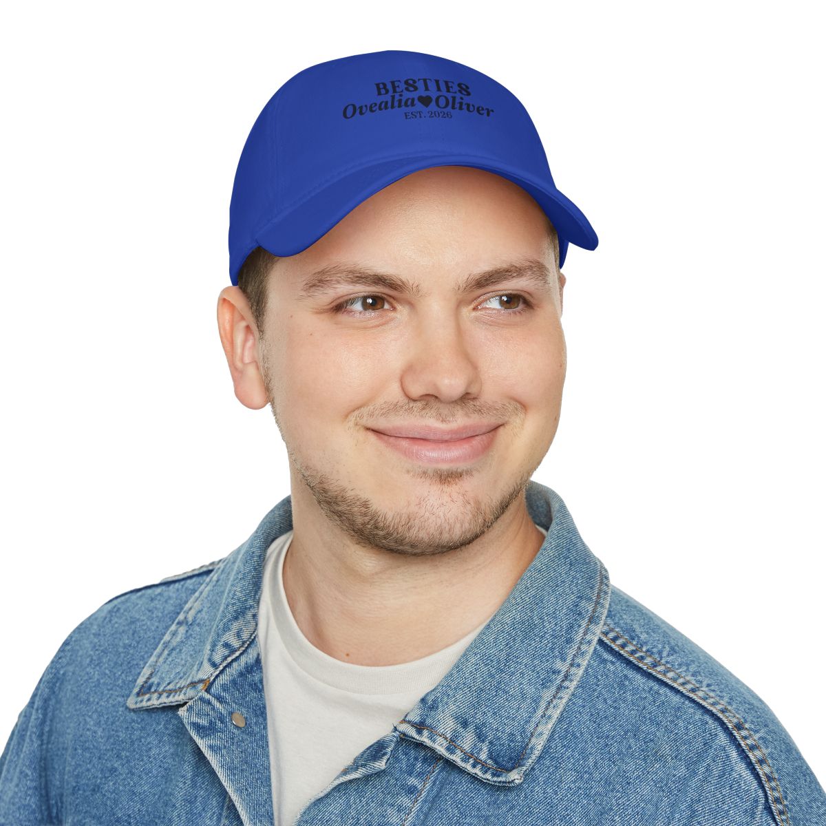 Personalize Besties Low Profile Baseball Cap