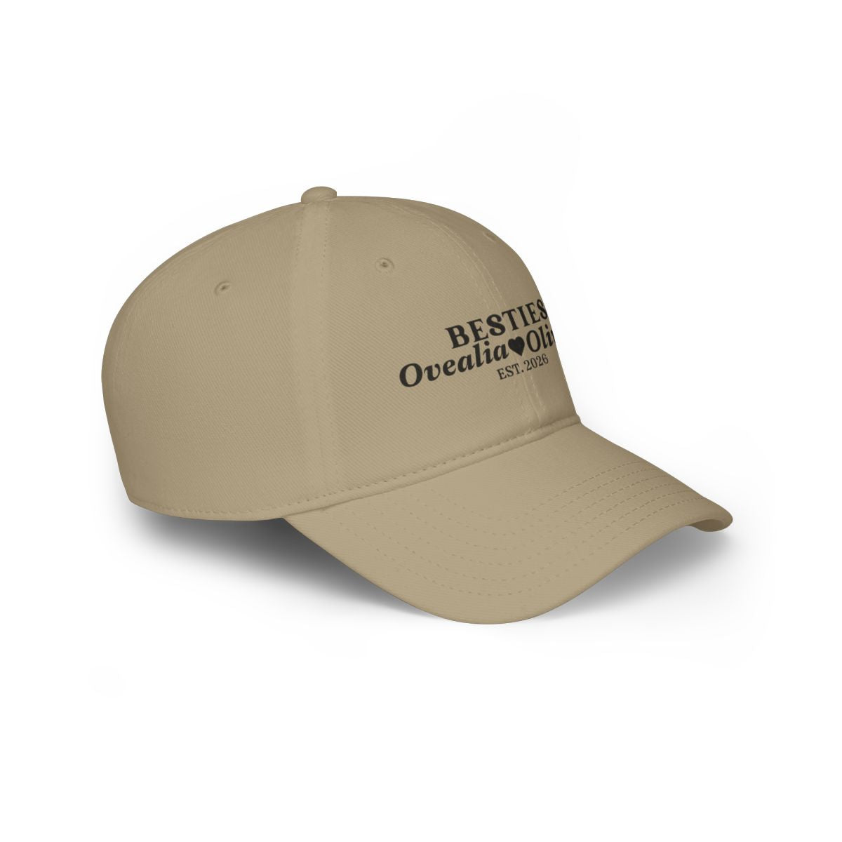 Personalize Besties Low Profile Baseball Cap