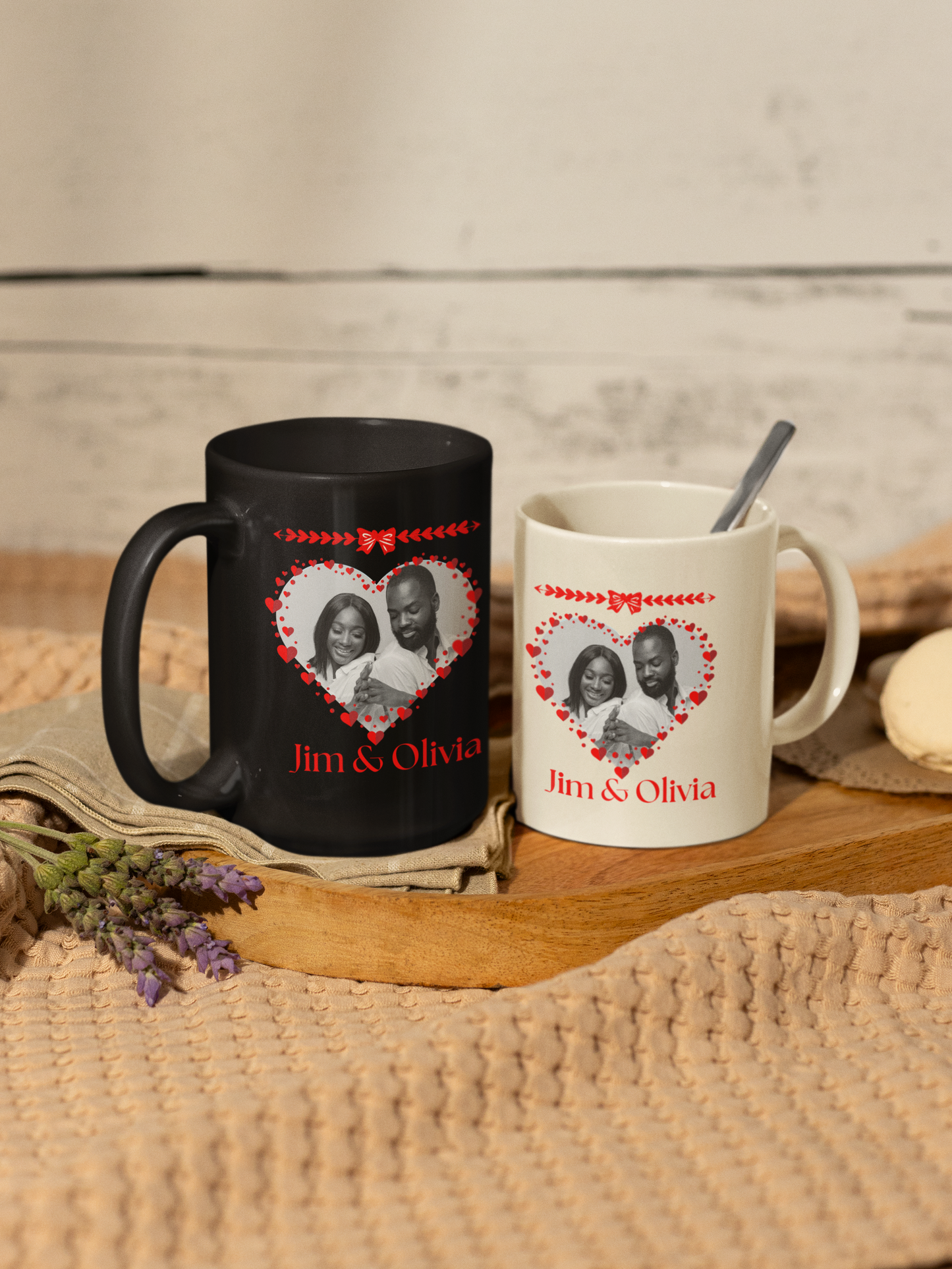 Love is in the Air! Personalized 11oz and 15oz Ceramic Mug