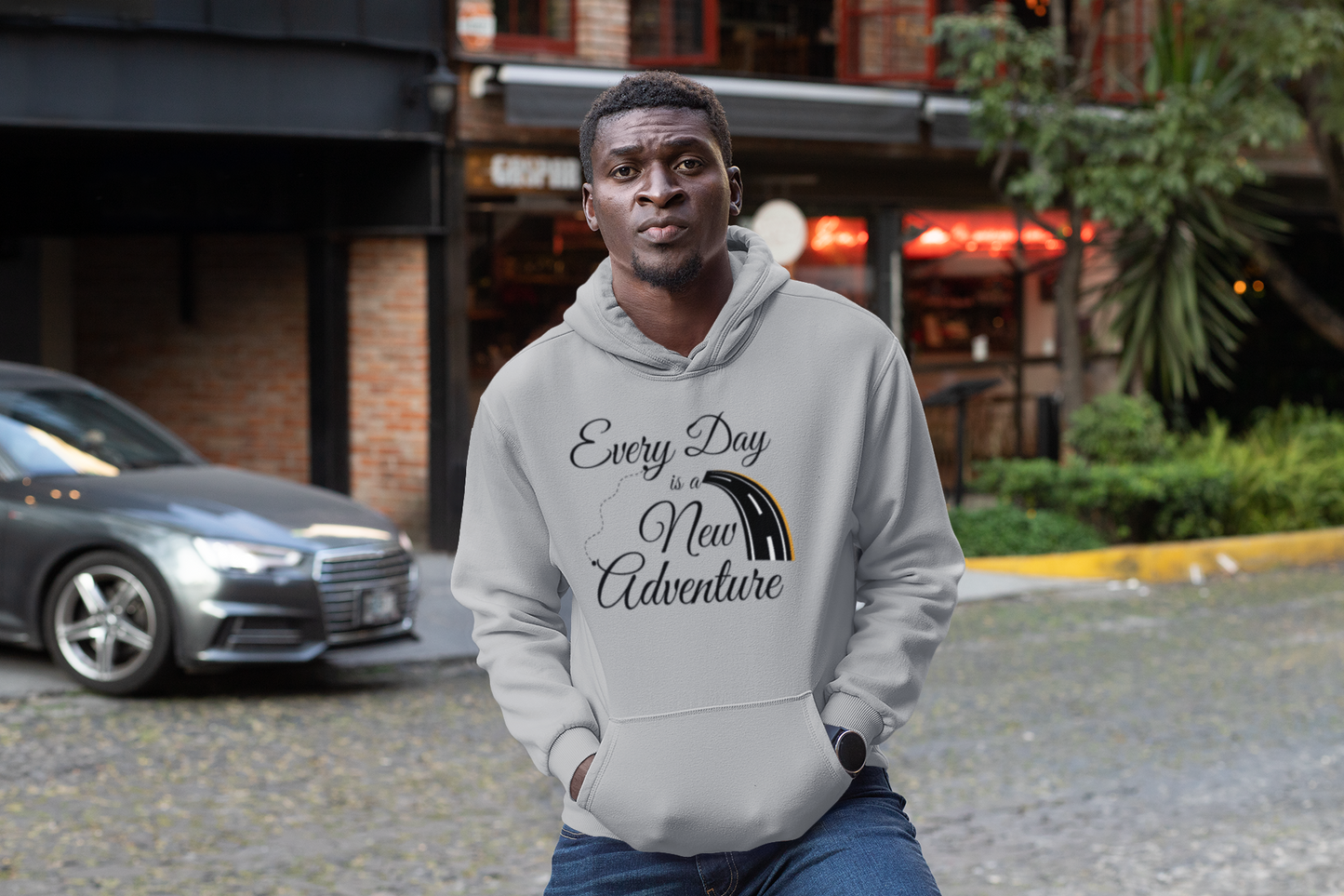 Everyday Is A New Adventure Pullover Hoodie