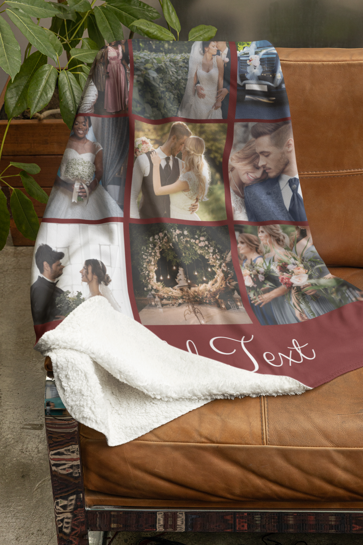 Personalized Family/Couple Arctic Fleece Blanket – Mink Sherpa Cozy Plush Fleece