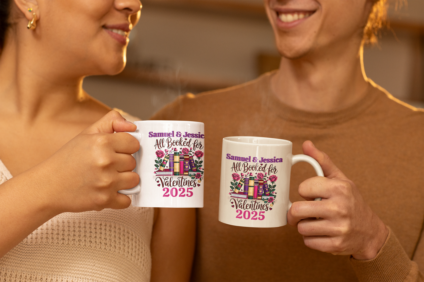 Personalized All Booked For Valentines Mug