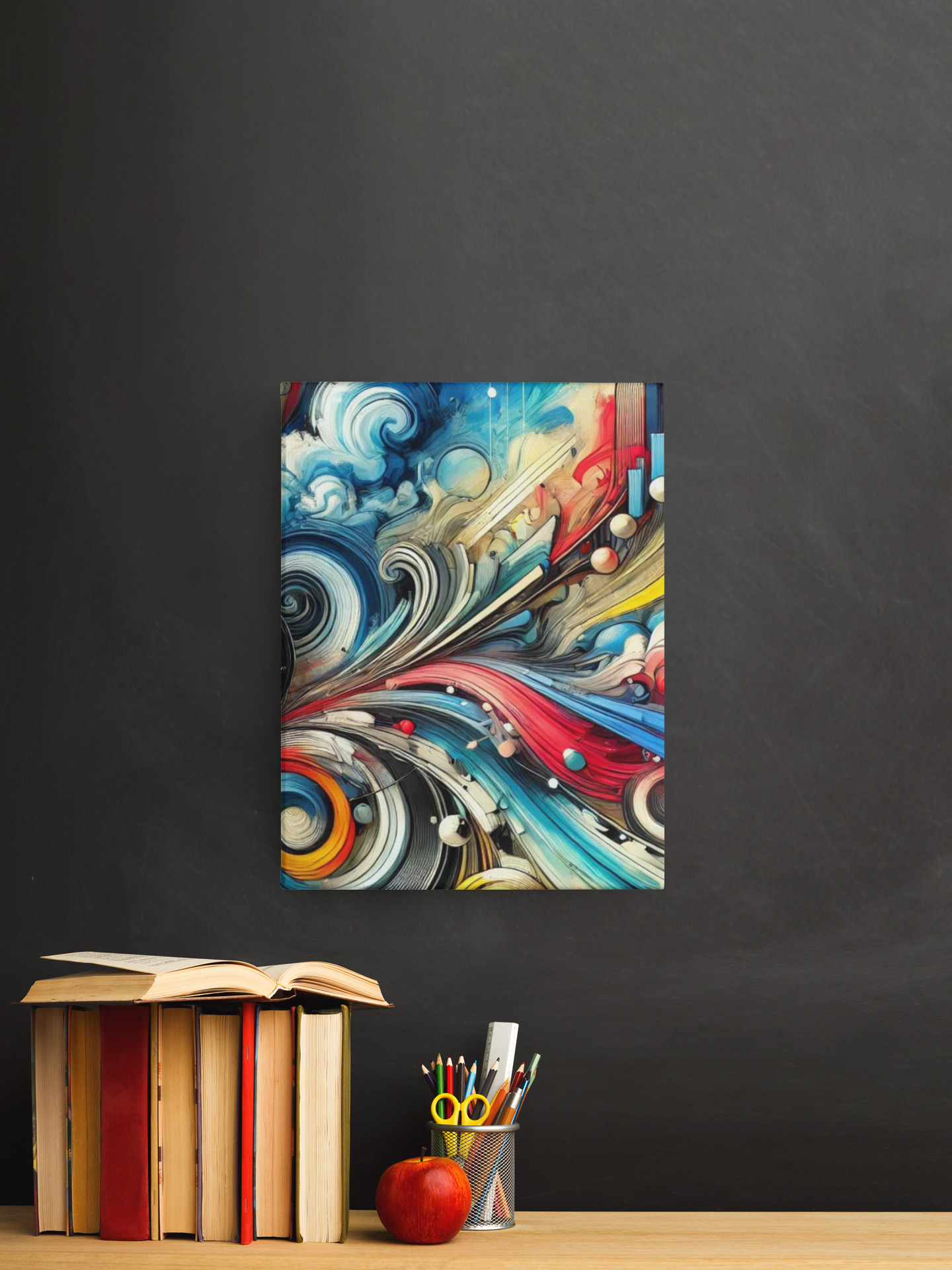 Dynamic Abstract  Art Canvas