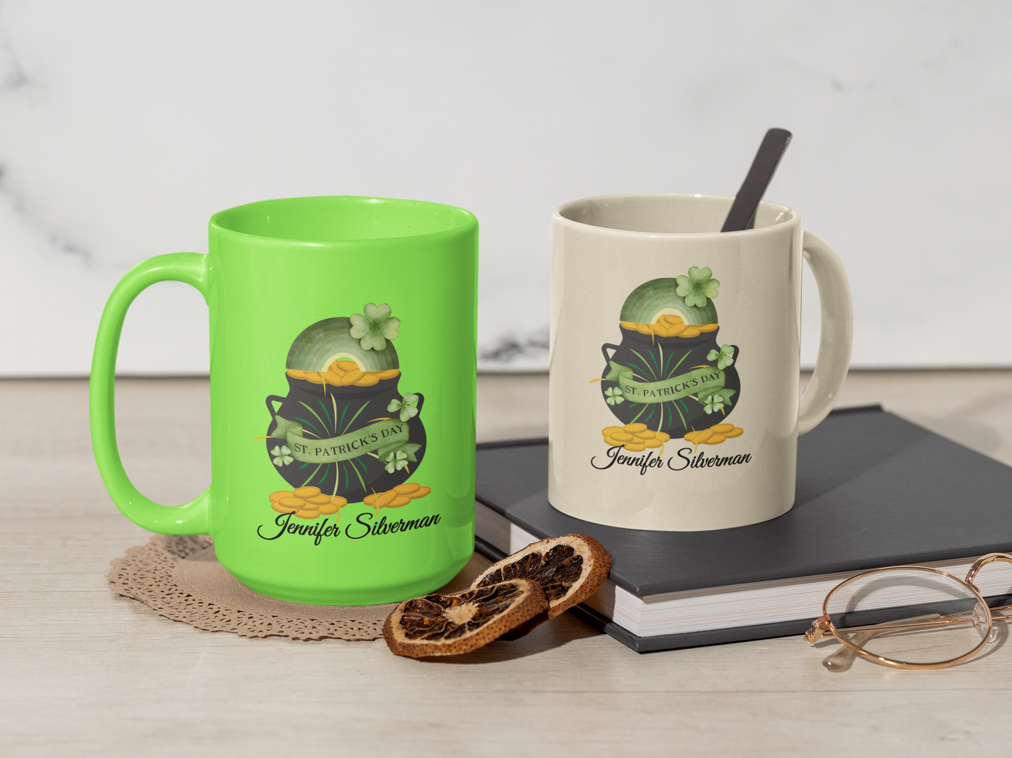 Personalized St. Patrick's Day 11oz & 15oz Mug