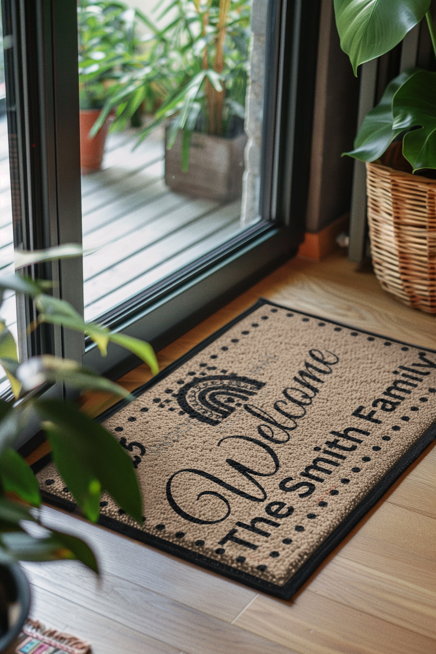 Personalize Indoor Family Doormat