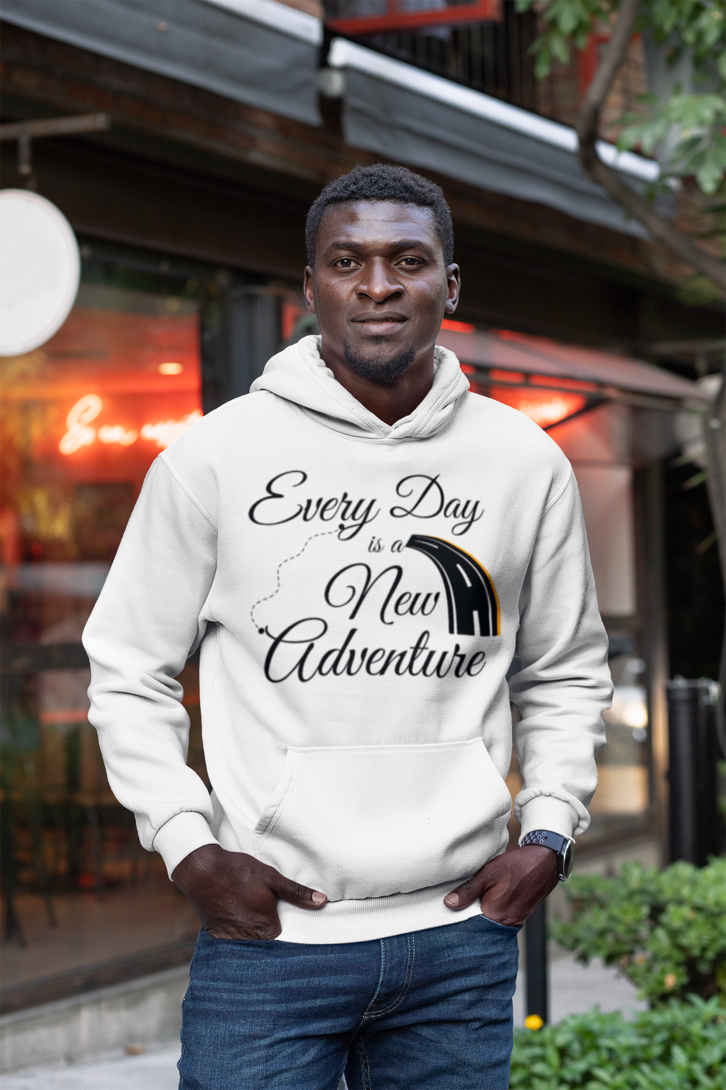 Everyday Is A New Adventure Pullover Hoodie