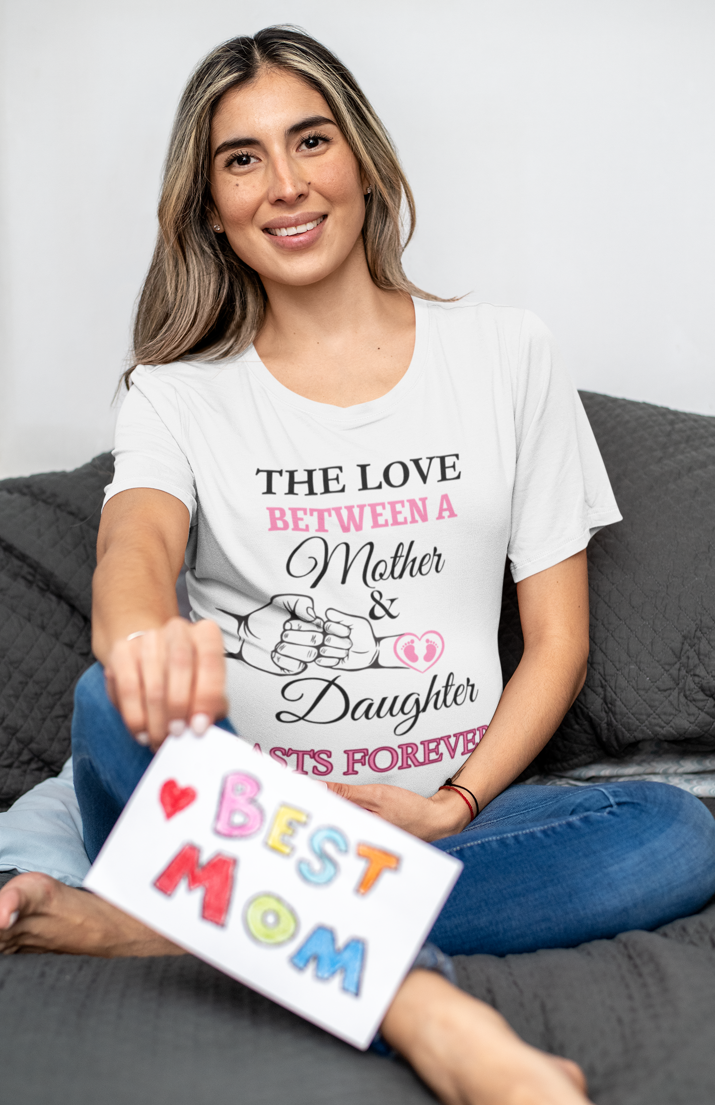 The Love Between A Mother & Daughter  Hooded Sweatshirt