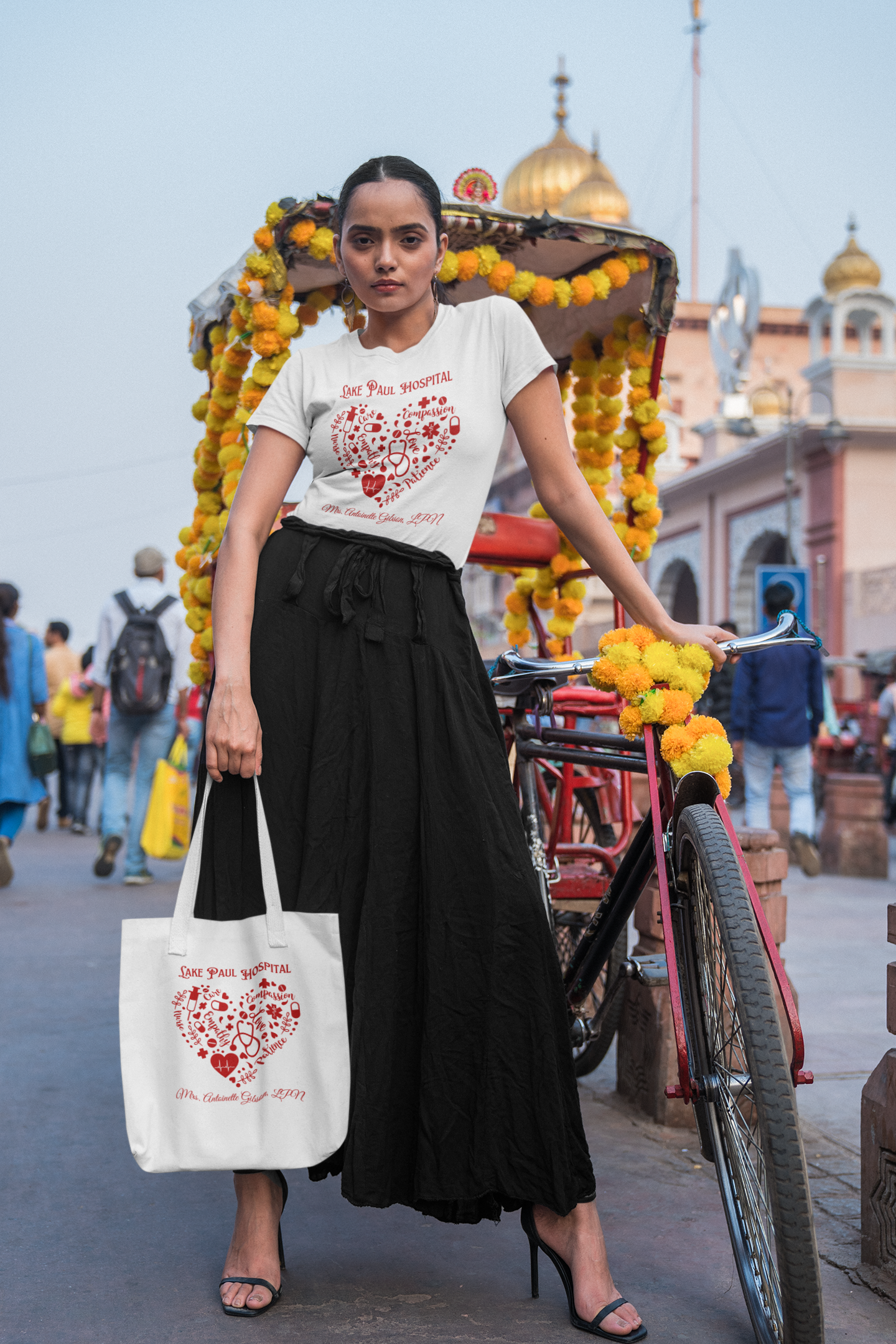 Personalized Nurse Tote Bag