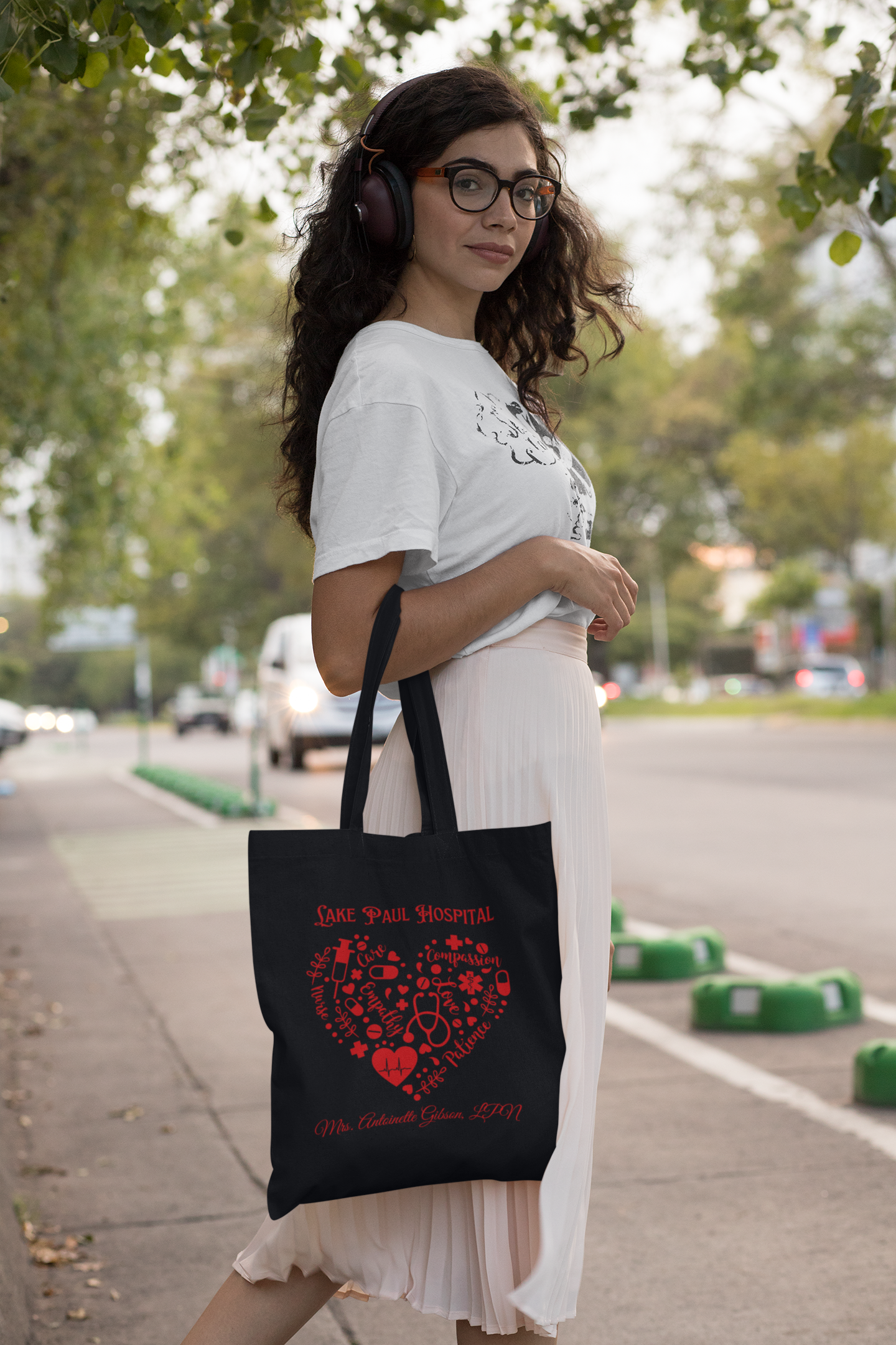 Personalized Nurse Tote Bag