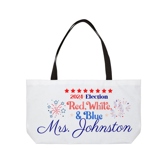 Personalize Election 2024 Tote Bag