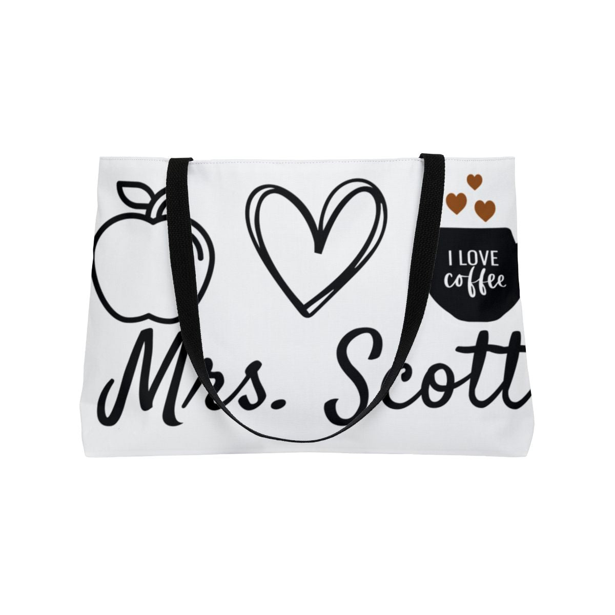 Personalize Teacher's Tote Bag