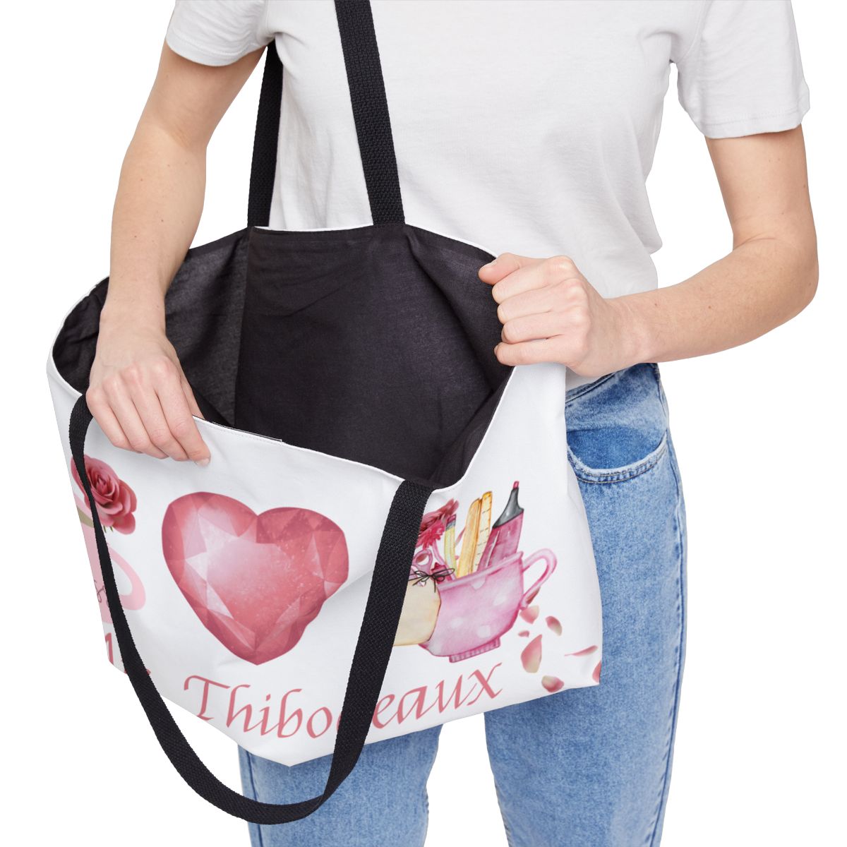 Personalized Teacher Tote Bag